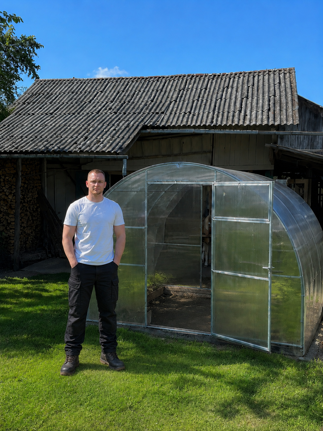 Run by one person who grew up in a greenhouse
