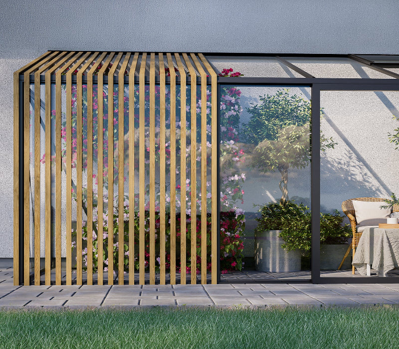 NORTH GLASS LEAN-TO ACCOYA ORANGERY - Northgreenhouses