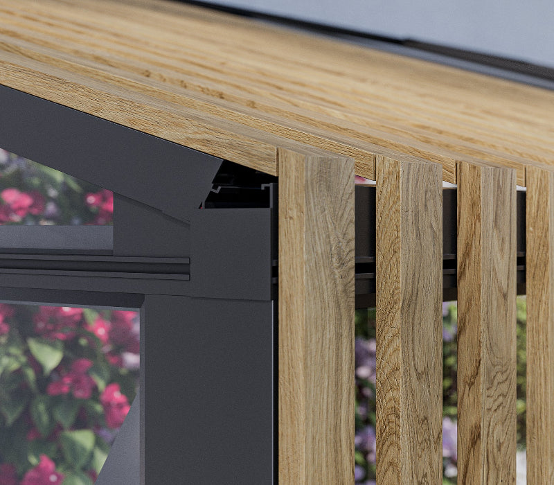 NORTH GLASS LEAN-TO ACCOYA ORANGERY - Northgreenhouses