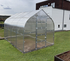 PITCHED ROOF POLYCARBONATE GREENHOUSE - Northgreenhouses