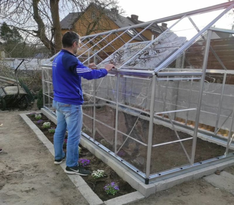 HARMONY HOUSE POLYCARBONATE GREENHOUSE